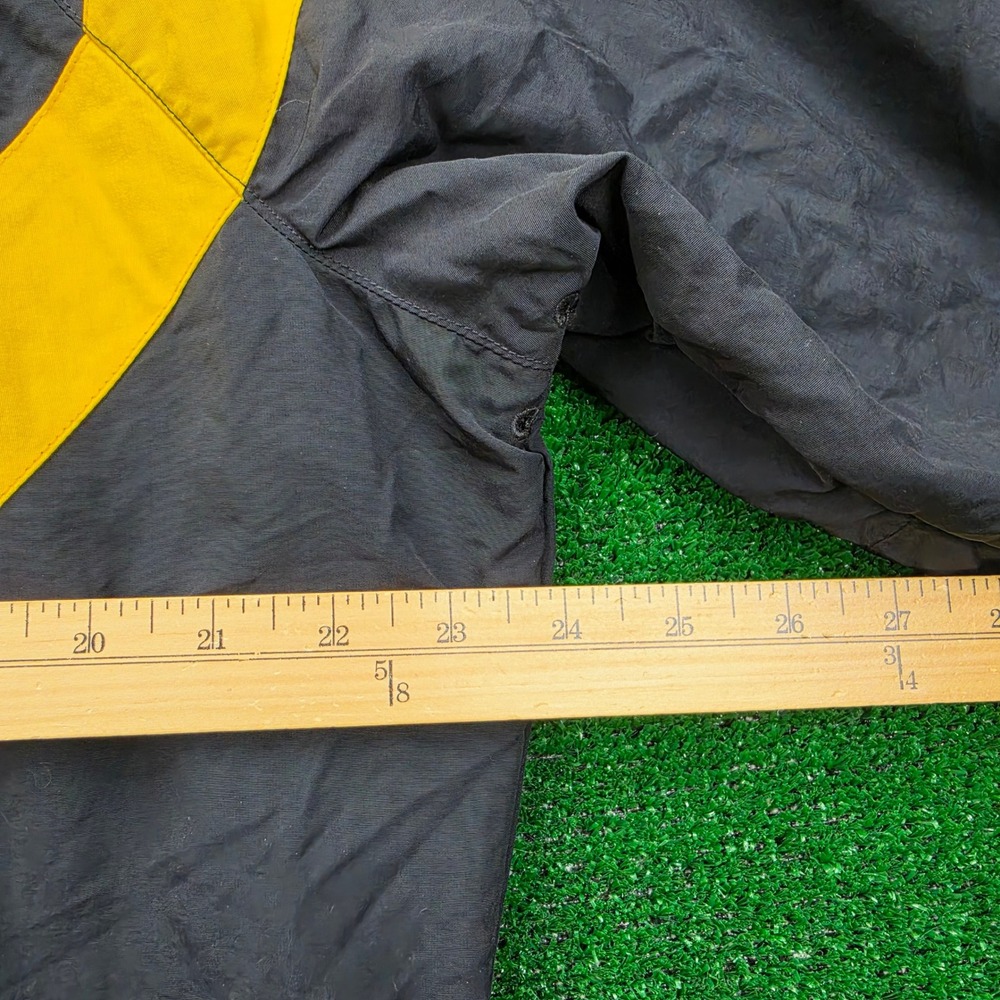 US Army APFU Physical Fitness Uniform Track Jacket Mens Medium Black Full Zip - Picture 6 of 9